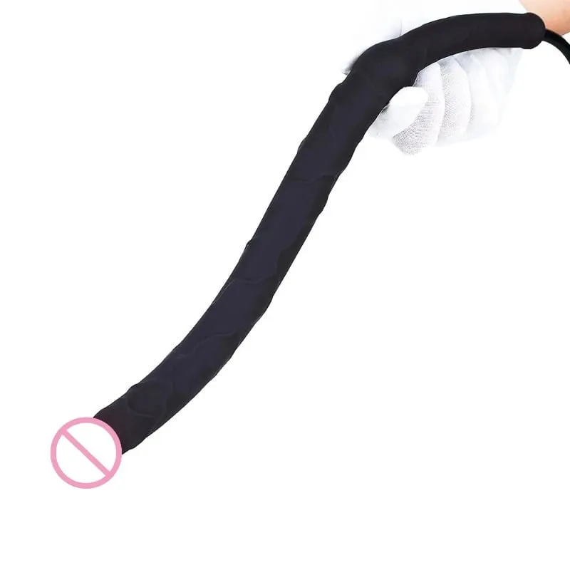 Neue Super Lange Aufblasbare Expansion Dildo Butt Plug Tiefe Penetration Prostata Massage Big Dick Plug Anal Sex Spielzeug Für Männer frauen