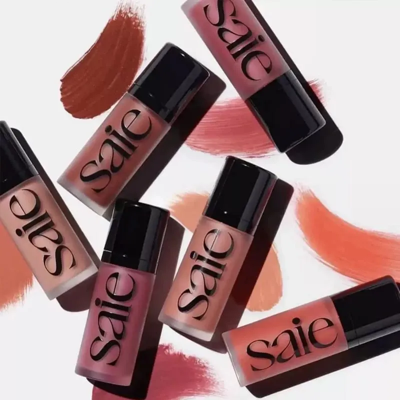 Saie Hydrating Blendable Dewy Liquid Blush CHILLY Buildable Luminous Multiuse Cheek Lip Tint Blush for All Sensitive Skin Tones — image 2