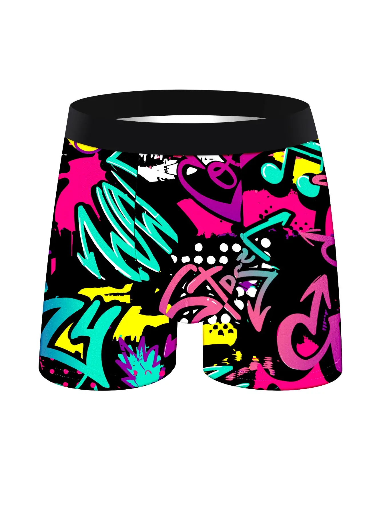 10Pcs Men'S Underwear Soft Comfortable Loose Skin-Friendly Men'S Long Boxers Briefs Trendy Colorful Fashionable Men'S Pants — image 10