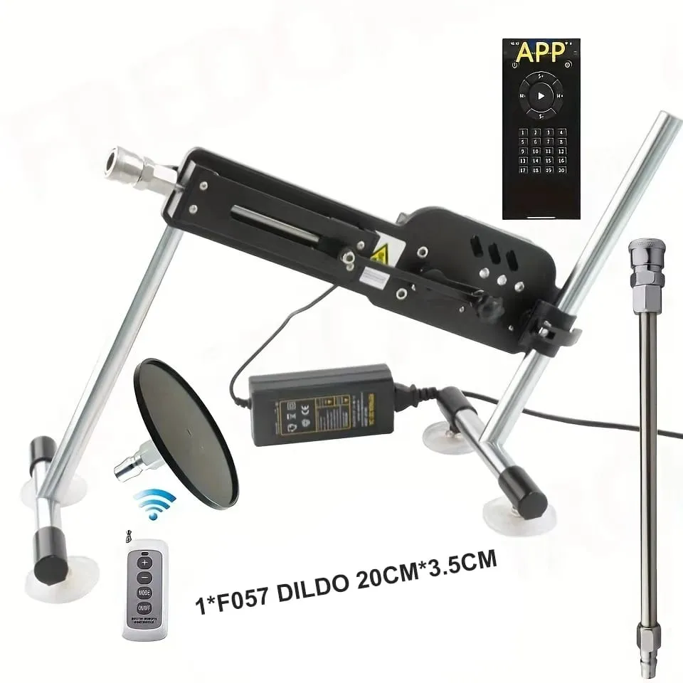 Machine sexuelle améliorée avec télécommande, Super silencieuse, Ultra réglable, Vac U Lock, 30db, 70W, Machine d'amour avec Big D gratuit