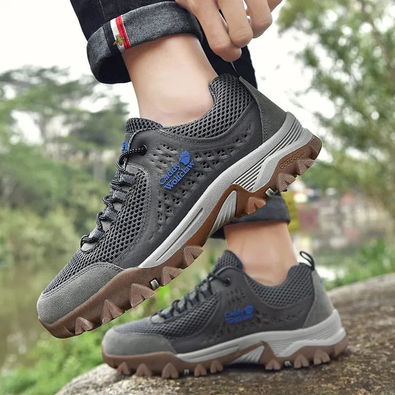 Casual Shoes for Men Shoes summer breathable mesh Design Sneakers Man Shoes Men Moccasins Driving shoes men big size 48 49 50 51 — image 4