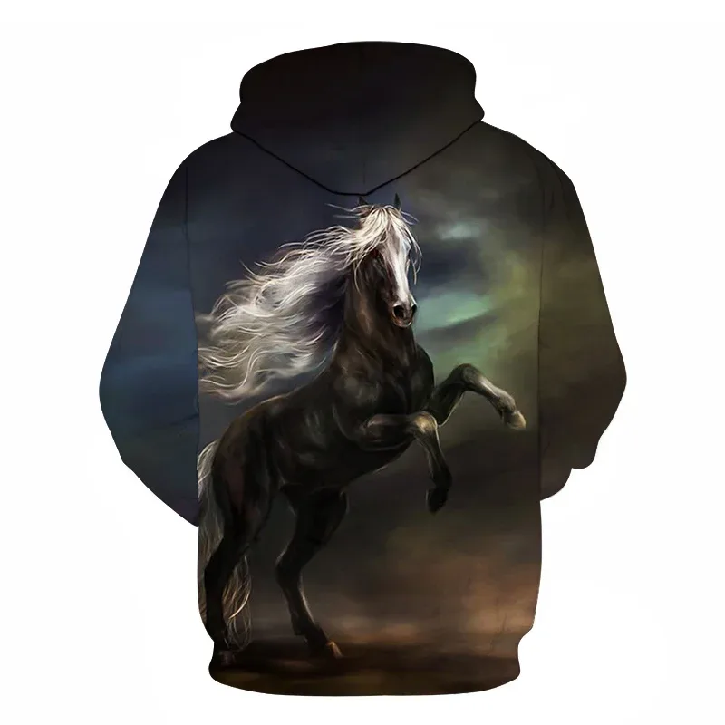Horse Win Instant Success 3D Print Hoodies Interesting implication Animal Design Men Women Streetwear Pullover Casual Sweatshirt