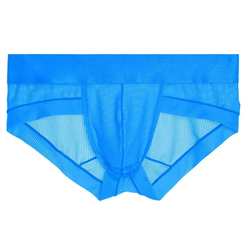 Neue Unterwäsche für Herren Slips Cueca Masculina Ropa Interior Hombre Calzoncillos Slip Mesh Atmungsaktive Höschen S-XL