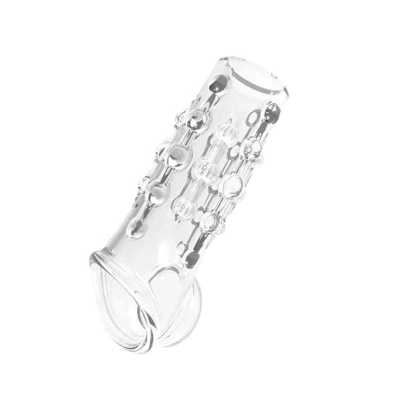 New Penis Ring Extension Sleeve Reusable Cock Rings Delayed Ejaculation Condoms Male Penis Sex Toys For Men Adult 18 No Vibrator — image 8