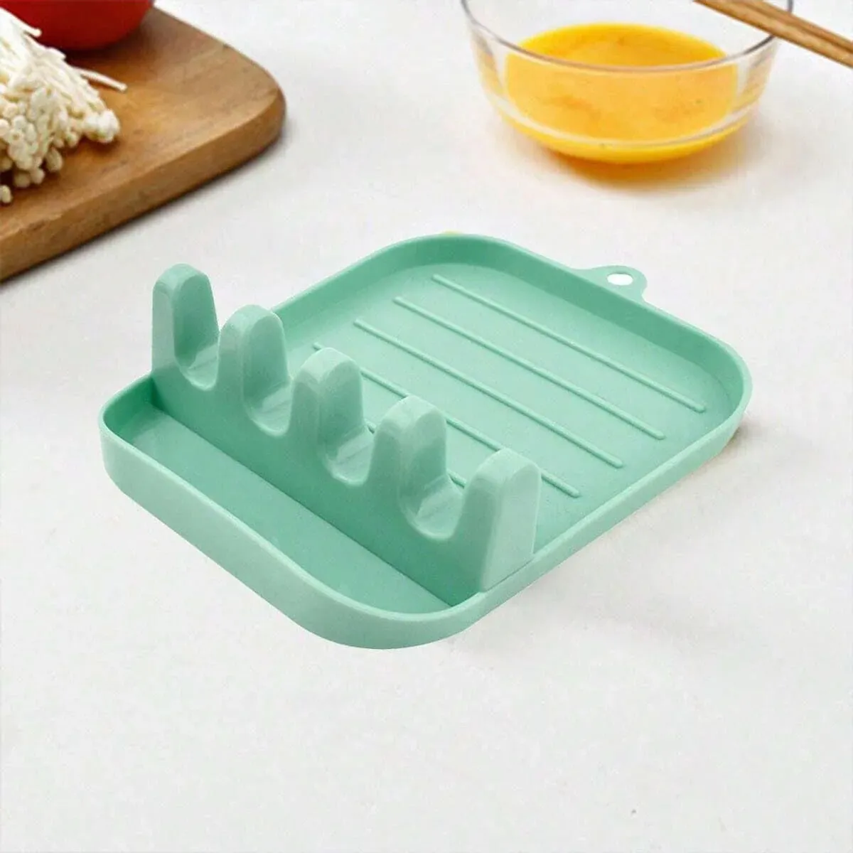 1pc Household Multifunctional Spatula Rack Kitchen Shovel Spoon Storage Rack Sitting Cutting Board Spatula Pot Cover Shelf