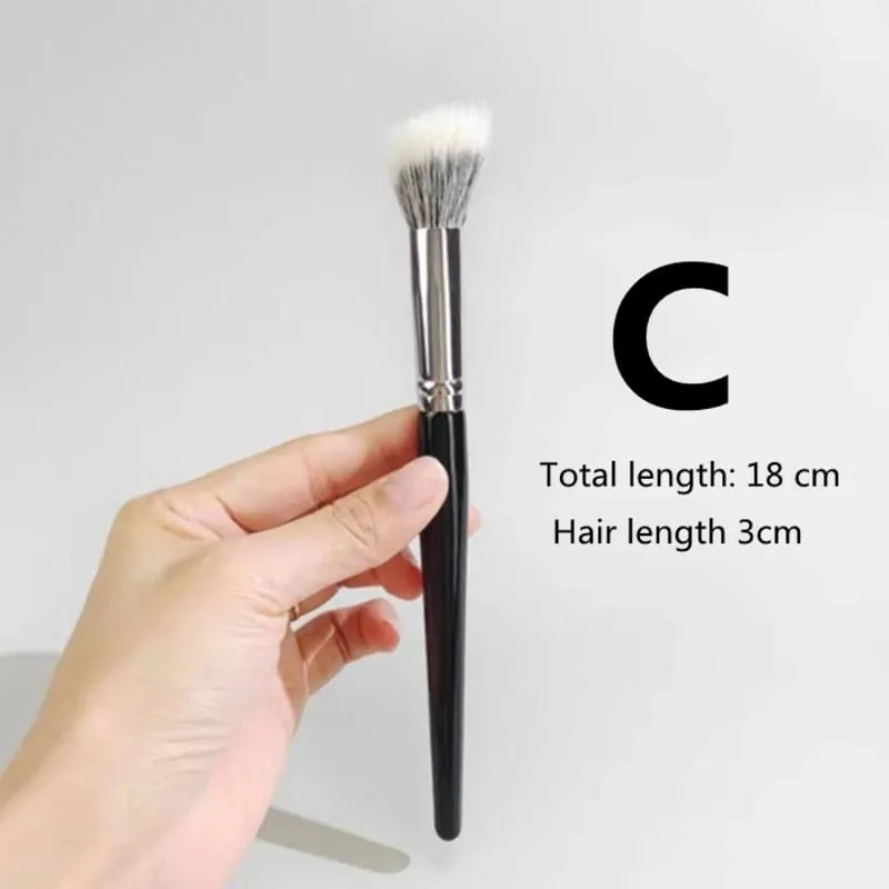 Stippling Highlight Makeup Brushes Blush Goat Hair Multifunctional Beauty Foundation Make Up Brush Tools