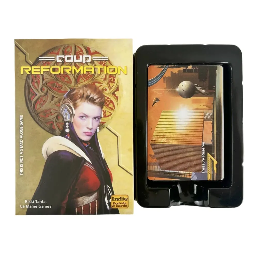 1 Box Coup | Card Game Coup Reformation 1 | 2nd Edition Expansion Holding Resistance Mission Board Game Deck