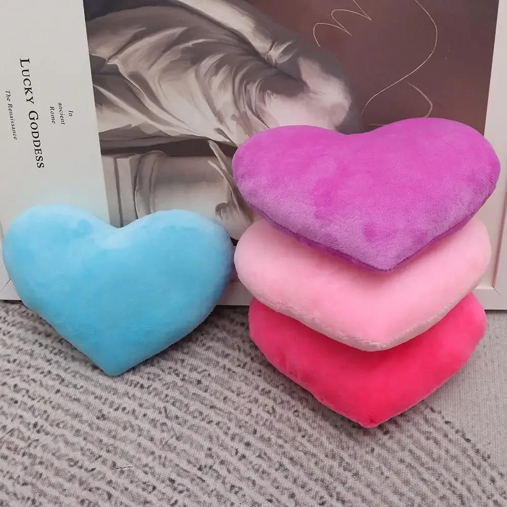 Hot for Birthday Valentines Day Heart Pillow Pillow Heart Shape Soft Pillow