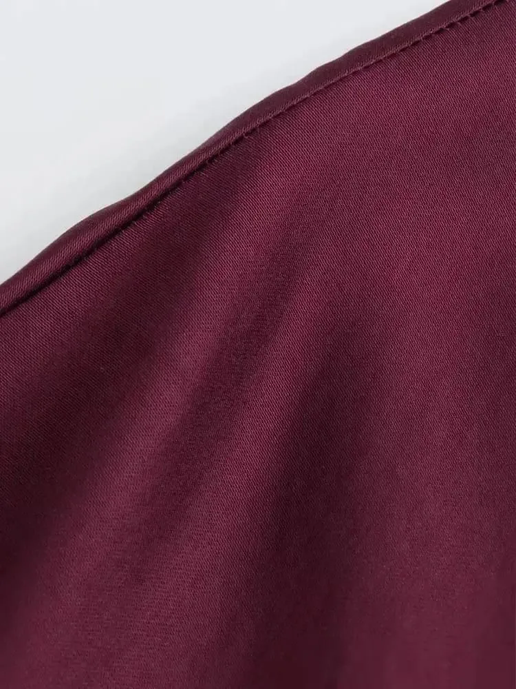 Vestido Midi de satén para mujer, vestidos largos para mujer, vestidos de noche elegantes y elegantes, vestido de fiesta para mujer