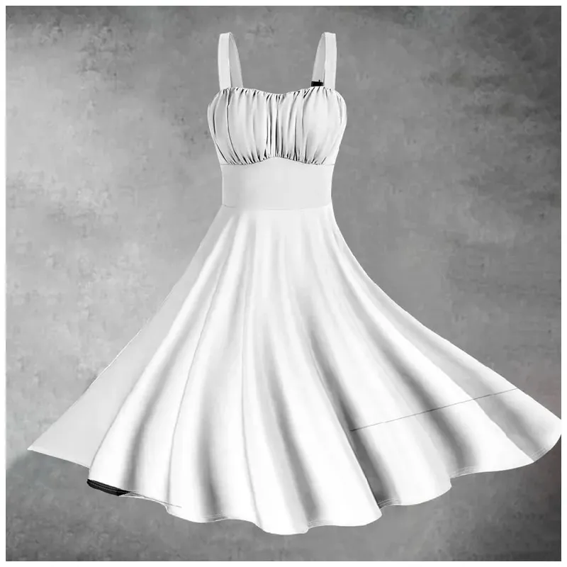 Women Summer Custom Dress ADD Your Design Customized Stretchy Slim Suspender Dresses Elegant Sexy Clothes Party Birthday Present