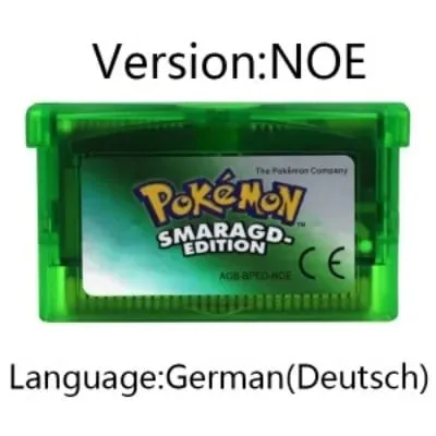 GBA Video Game Cartridge Console Card Pokemon Emerald Ruby FireRed LeafGreen Sapphire Multi-language for GBA/NDS — image 26