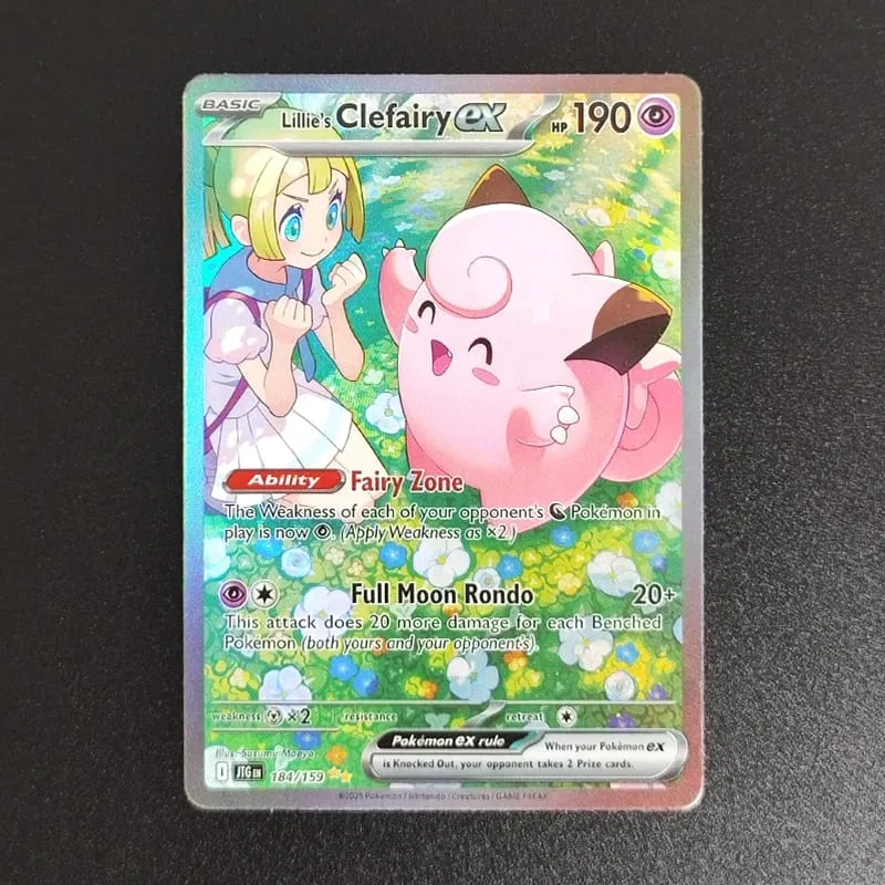 tcg การ์ดภาษาอังกฤษ SV10 SV09 Destined Rivals Team Rocket's Mewtwo Cynthia's Garchomp Ethan's Ho-Oh Trading Card Game — image 12
