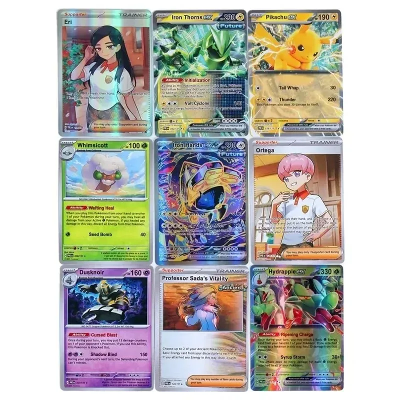 360Pcs/Box 10Cards/PACK English Pokémon Card Prismatic Evolutions English Booster Battle Transaction Card Gifts