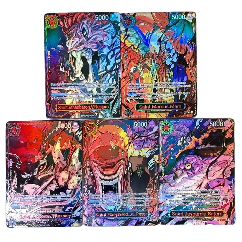 One Piece TCG OPCG English Character Card OP13 5 Siant Nusjuro Saturn Ju.Peter Warcury Mars Imu Deck Textured Foil Card — image 10