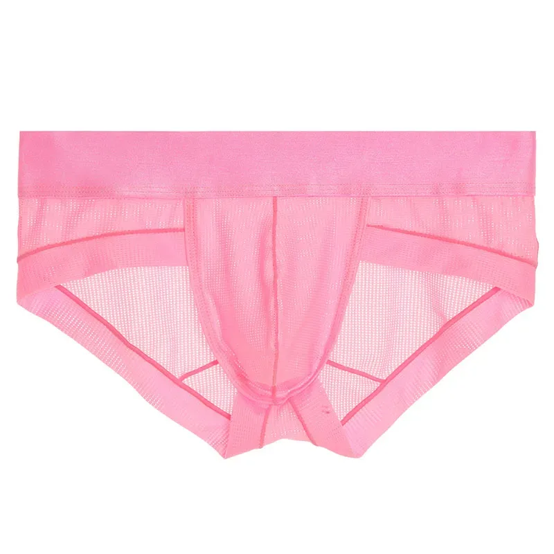 Neue Unterwäsche für Herren Slips Cueca Masculina Ropa Interior Hombre Calzoncillos Slip Mesh Atmungsaktive Höschen S-XL