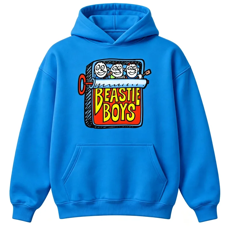 Beastie Boys Hip Hop Music Vintage Design Men's Hoodie Autumn Winter Casual Women's Hooded Sweatshirt Unisex Cotton Coat Top
