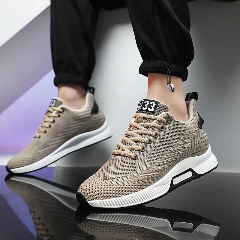 Tenisky Muži Zvýšení výšky Vložky 6 cm Zvedací boty Robustní vyšší Heel Lift Plus Velikost 37-46