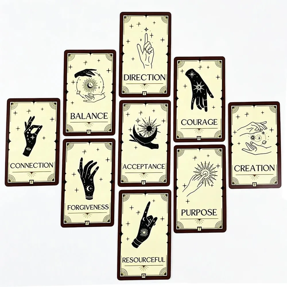 Manifestation Oracle Deck 33 Card Oracle Manifest את החלומות שלך מצא את המטרה שלך אידיאלית עבור חיזוי ותרגולים רוחניים — image 5