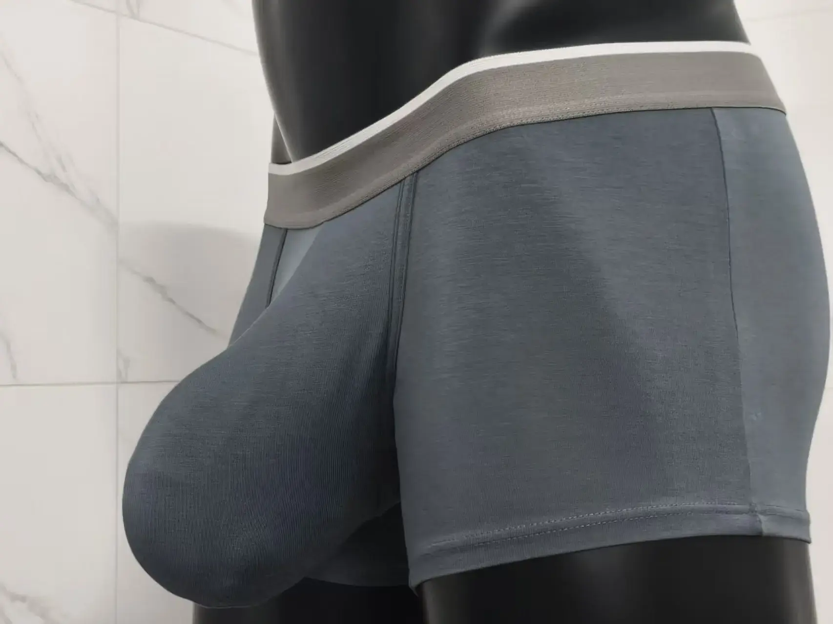 Seluar Dalam Boxer Modal Lelaki Premium Pouch Besar Seluar Dalam Bonjolan Lebih Besar Meningkatkan Penyejukan Bernafas Ringan Seluar Dalam Boxers Lelaki