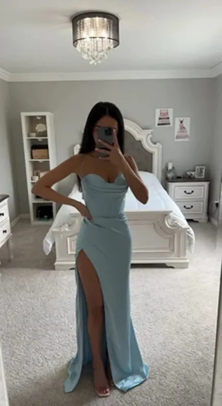 Nové letní plesové šaty Dámské šátek bez rukávů Jednobarevné šaty Jedno slovo Výstřih Slim Fit Otevřený zadní Rozparek Červené sexy šaty