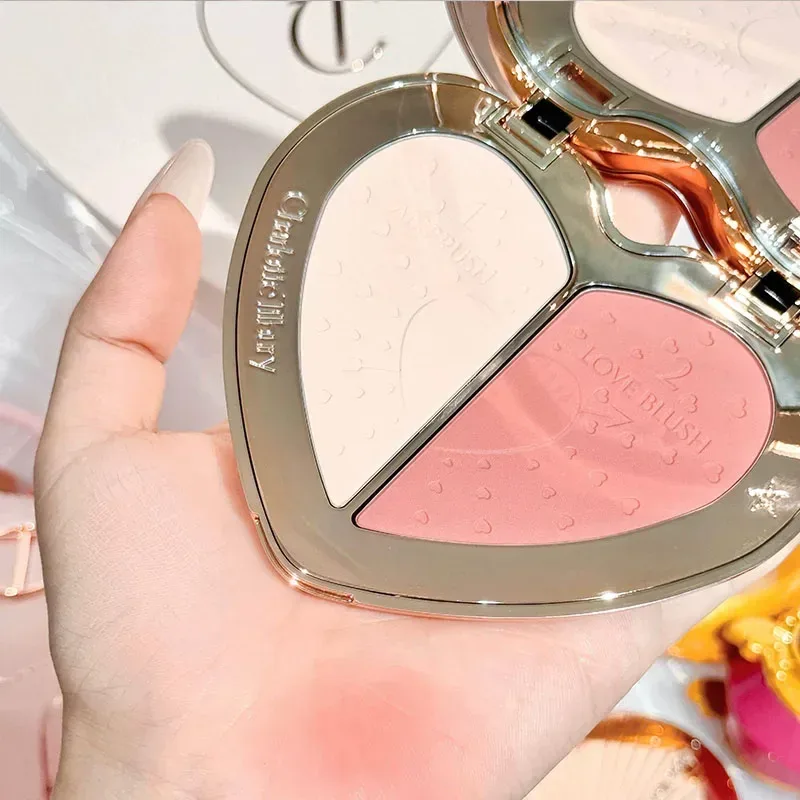 Luxury CT Multicolored Water Light Lip Gloss Lasting Hydrating Lip Balm Heart-shaped Tip Lip Brush&Jelly Lip Gloss Makeup Gift