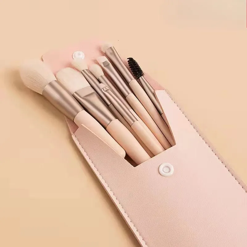 Foundation Blush Powder Eyeshadow Makeup Brushes Blending 8Pcs Soft Fluffy Makeup Brushes Beauty Tools Make Up Brushes Cosmetics