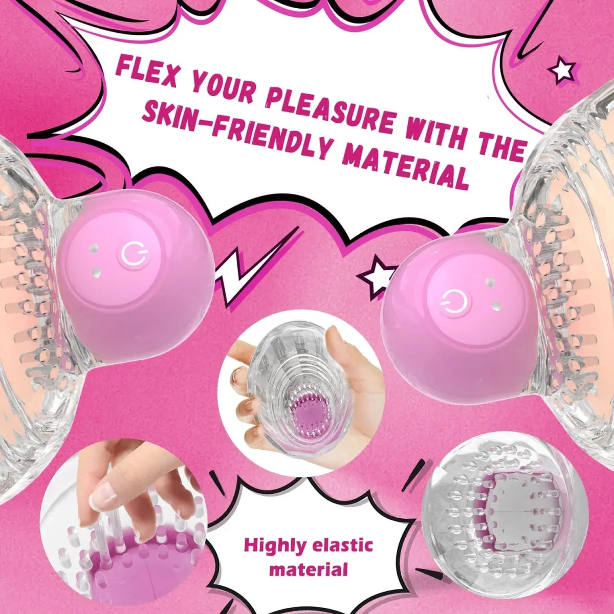 Vibrador sugador de mamilo para mulheres, bomba de clitóris, estimulador de mama, masturbação feminina, brinquedos sexuais adultos, casal, acessório sexy 18