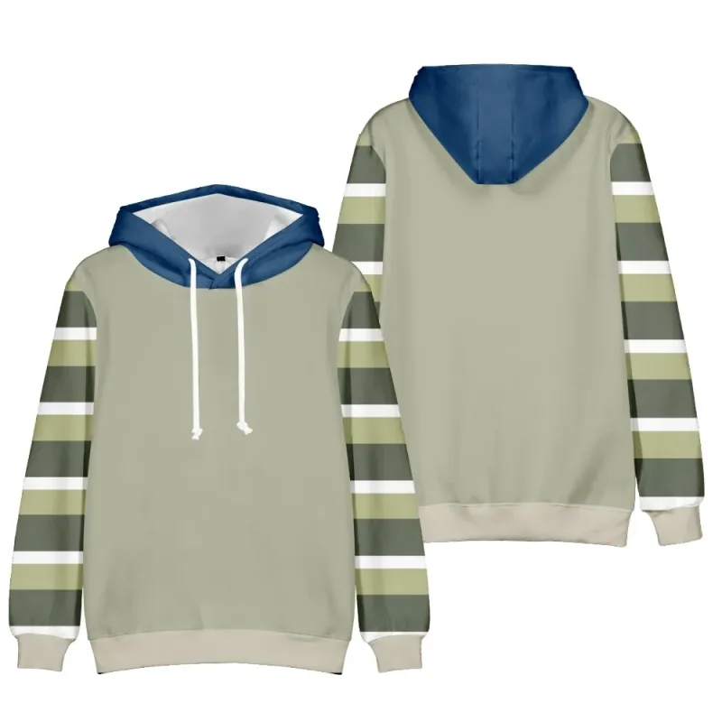 2024 moda impressa listrado padrão pulôver masculino casual simples oversized solto hoodie rua design harajuku moletom masculino