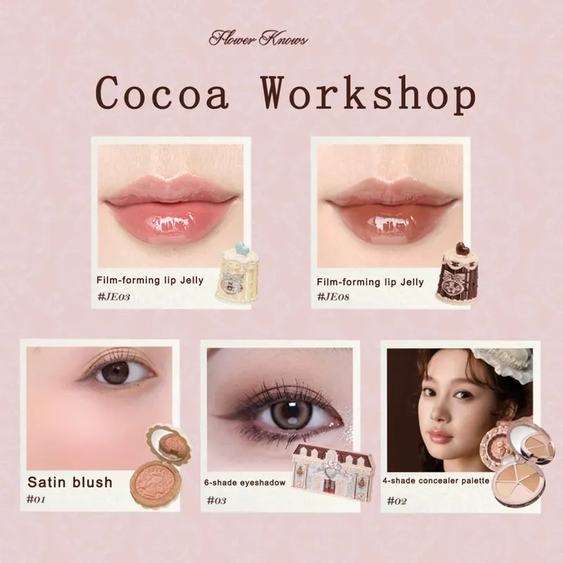Sweety Bear Cookie Collection Viral Make Kit Lip Gloss Cream Blush Concealer — image 7
