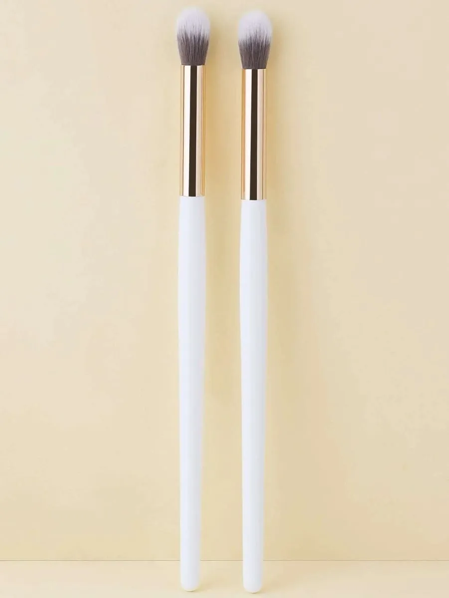 2pcs Platinum Eye Socket Details Blending Makeup Brushes Black Friday — image 1