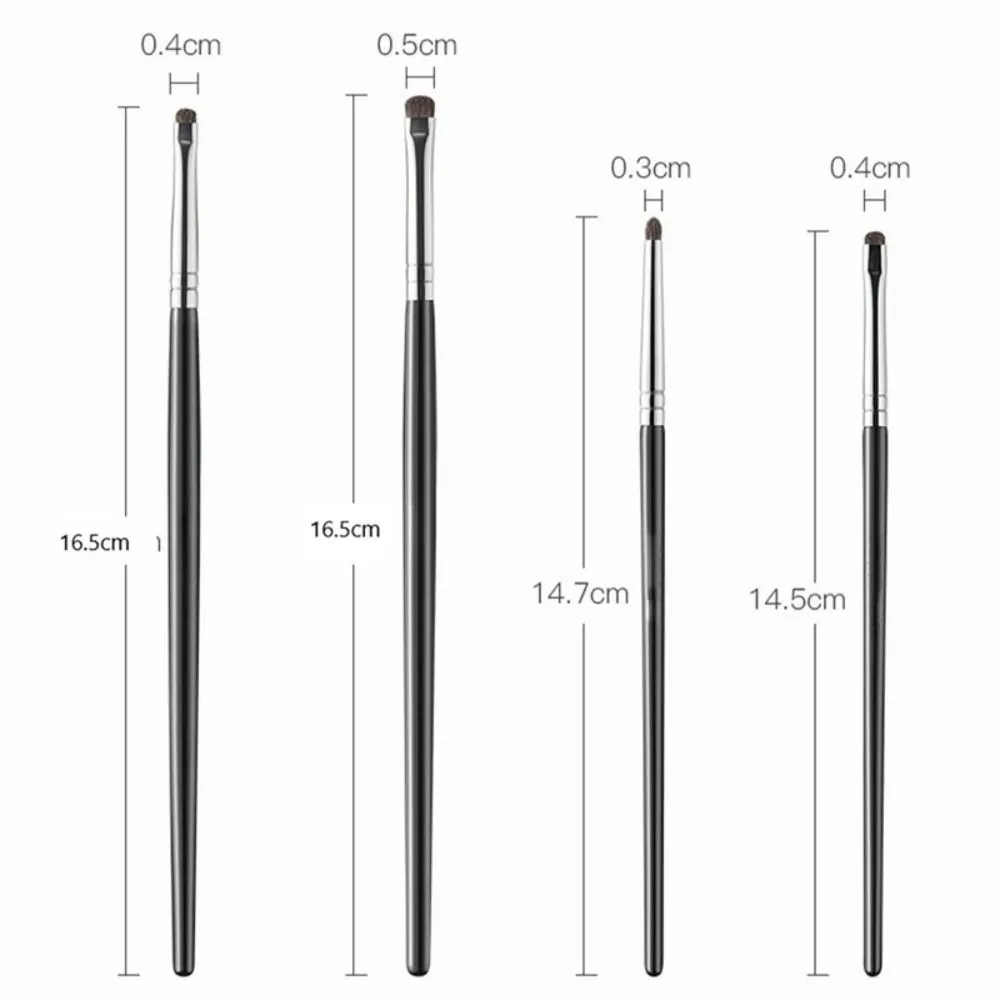 Soft Fine Eyeshadow Brushes Smudge Eyeliner Makeup Brush Eyelid Highlighter Lying Silkworm Makeup Brushes Tools Eye Makeup