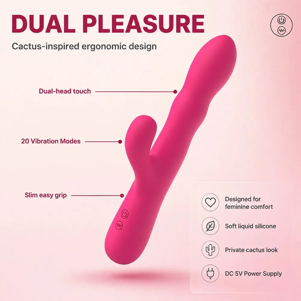 Adult Vibrator for Women Liquid Silicone 21 Speed Frequencies Vaginal Stimulation Suitable for Homosexual Anal Sex