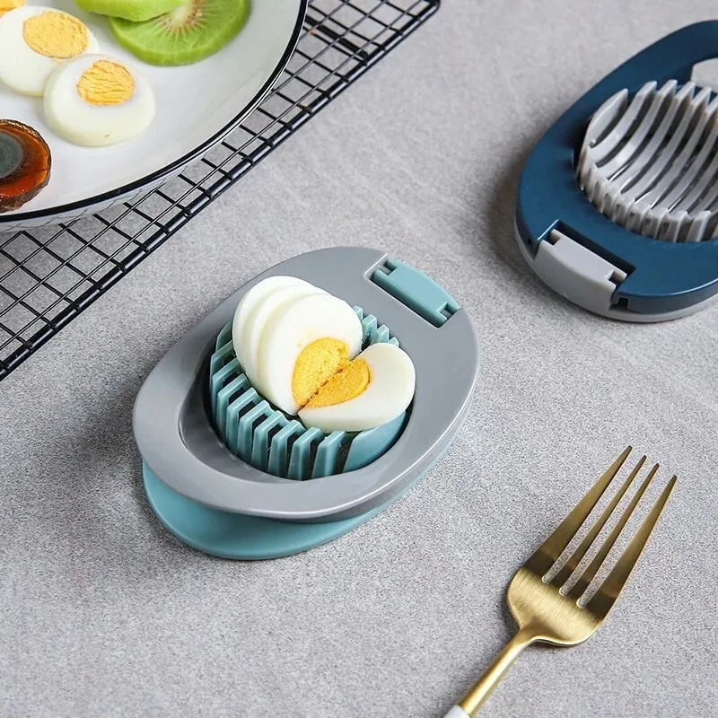 Stainless Steel Wire Egg Slicer Fruit Garnish Slicer Multipurpose Egg Cutter Cut Pores Hard Eggs JDGJ002