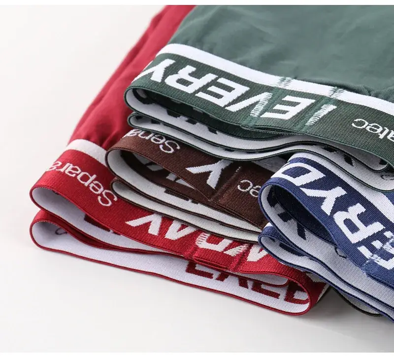 Separatec Cotton Dual Pouch Men's Underwear Comfortable Soft Breathable Everyday Boxer Briefs Long Leg Boxer Mens Underwear