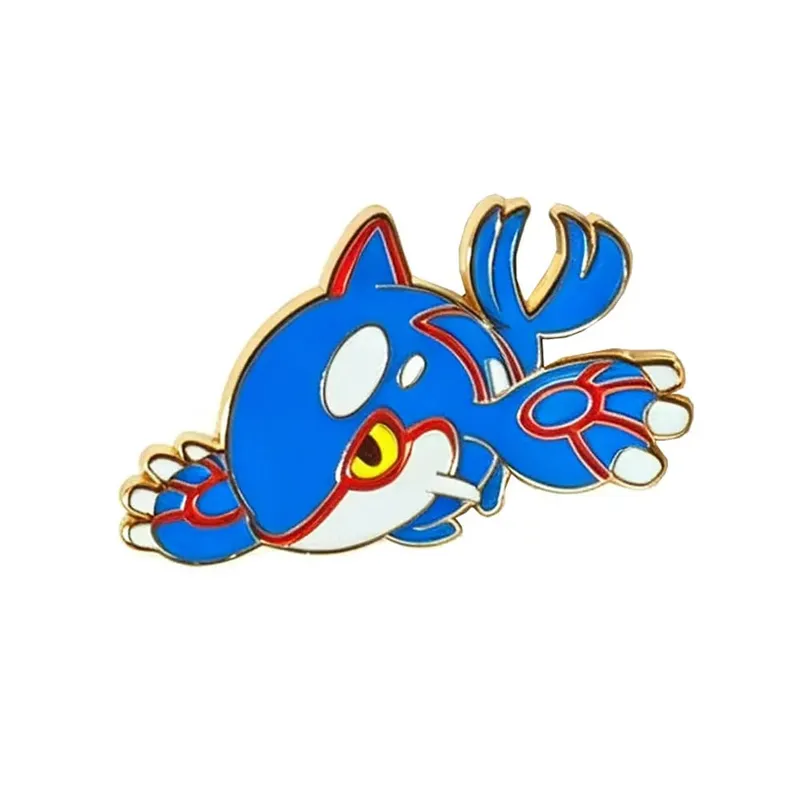 Pin Enamel Pokemon Lencana Anime Pin Kerah Bros Permainan Anime Lucu untuk Ransel Pakaian Hadiah Souvenir Perhiasan untuk Teman