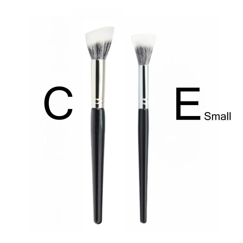 Stippling Highlight Makeup Brushes Blush Goat Hair Multifunctional Beauty Foundation Make Up Brush Tools