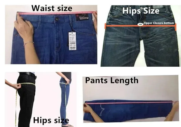 Extra Long Pants 117CM Tall Men 195CM Plus Size 42 44 46 Classic Blue Stretched High Waisted Elastic Trousers Denim Slim Jeans
