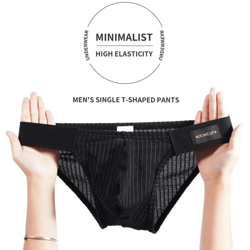 New Men's Silky Mercerized Briefs Quick‑Dry Breathable Lightweight Premium Texture Gym Workout Sports Male Underpants