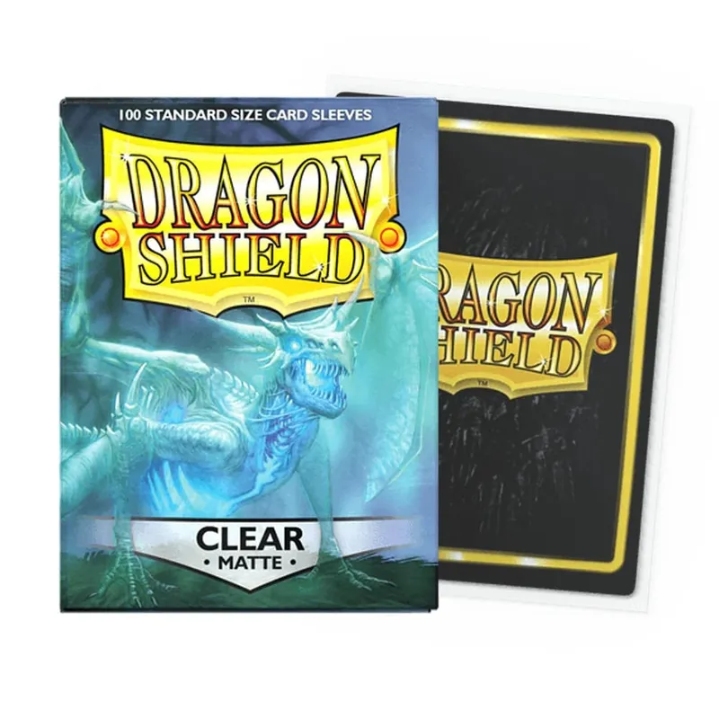 100 PCS/BOX 66x91mm Standard Size Demark Dragon Shield Matte Card Sleeves for MTG/PKM/YGO/TCG Board Game Cards Slevees — image 16