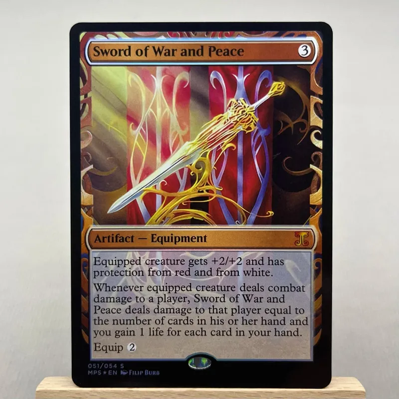 MPS FOIL2-01 TCG Cards for Home Play Proxy Sol Ring Mana Crypt Mox Opal the Mana Vault Chrome Mox Sword of — image 38