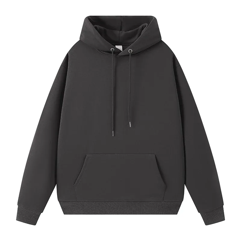 Spring Autumn Unisex Hooded Sweatshirt Men Hoodies Casual Loose Solid Hip Hop Pullover Sweatshirts Mens Streetwear Hoodies