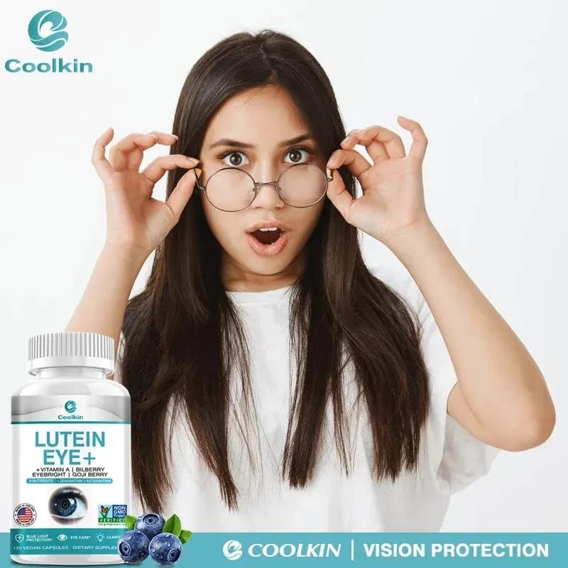 Suplemen Lutein - Vitamin A + Bilberry Eyebright + GO JI Wolfberry Untuk Meredakan Kelelahan dan Kekeringan MataKapsul — image 4