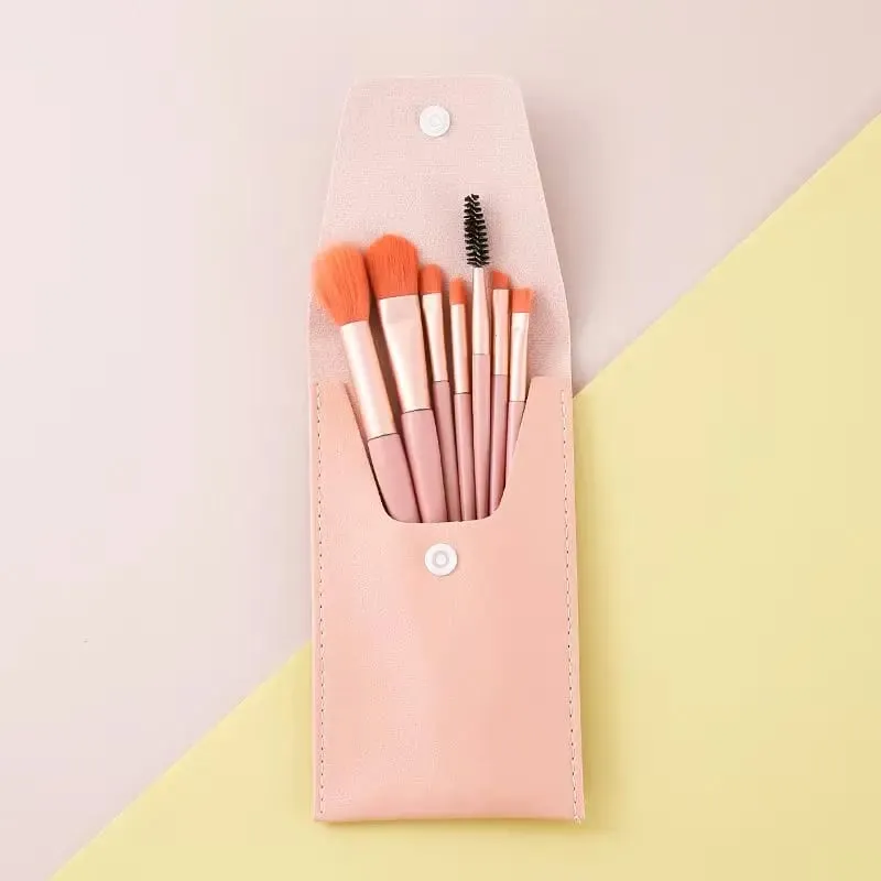 Salim Bag with Makeup Mini Brush 8 Kinds Pmore