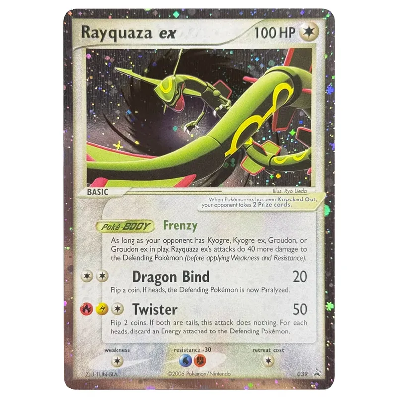 Proxy Cards Nintendo Black Star Promos Articuno Kyogre Moltres Rayquaza Zapdos Groudon New Holographic PKM Proxy Toys