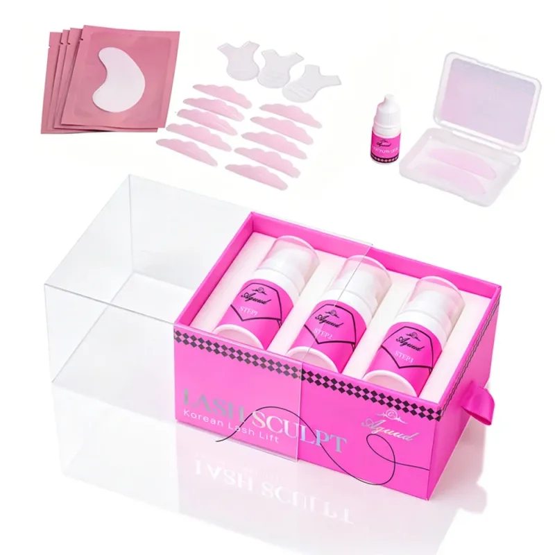 New Upgrade Premium Lash Lift Perm Kit Long Lasting 6-8 Weeks Voluminous Curly Eyelashes Professional Beauty Makeup Supplies