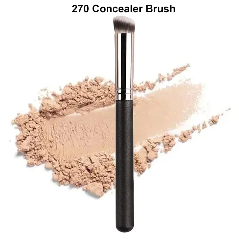 3pcs Beveled Foundation Concealer Makeup Brushes Seamless Cover Synthetic Dark Circle Liquid Cream Cosmetics Contour Brush Tool — image 6