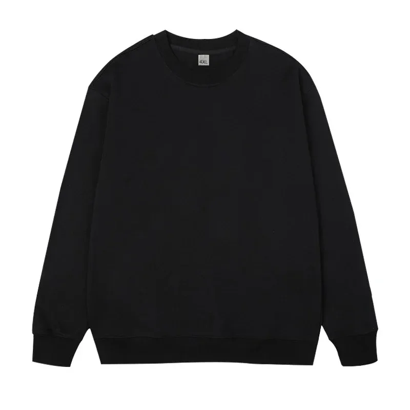 Plus Size Pullovers Men's Sweatshirts 110-185kg Oversized Round Neck Long Sleeve Tees Loose Tops Big Size Male Clothing 1XL-7XL