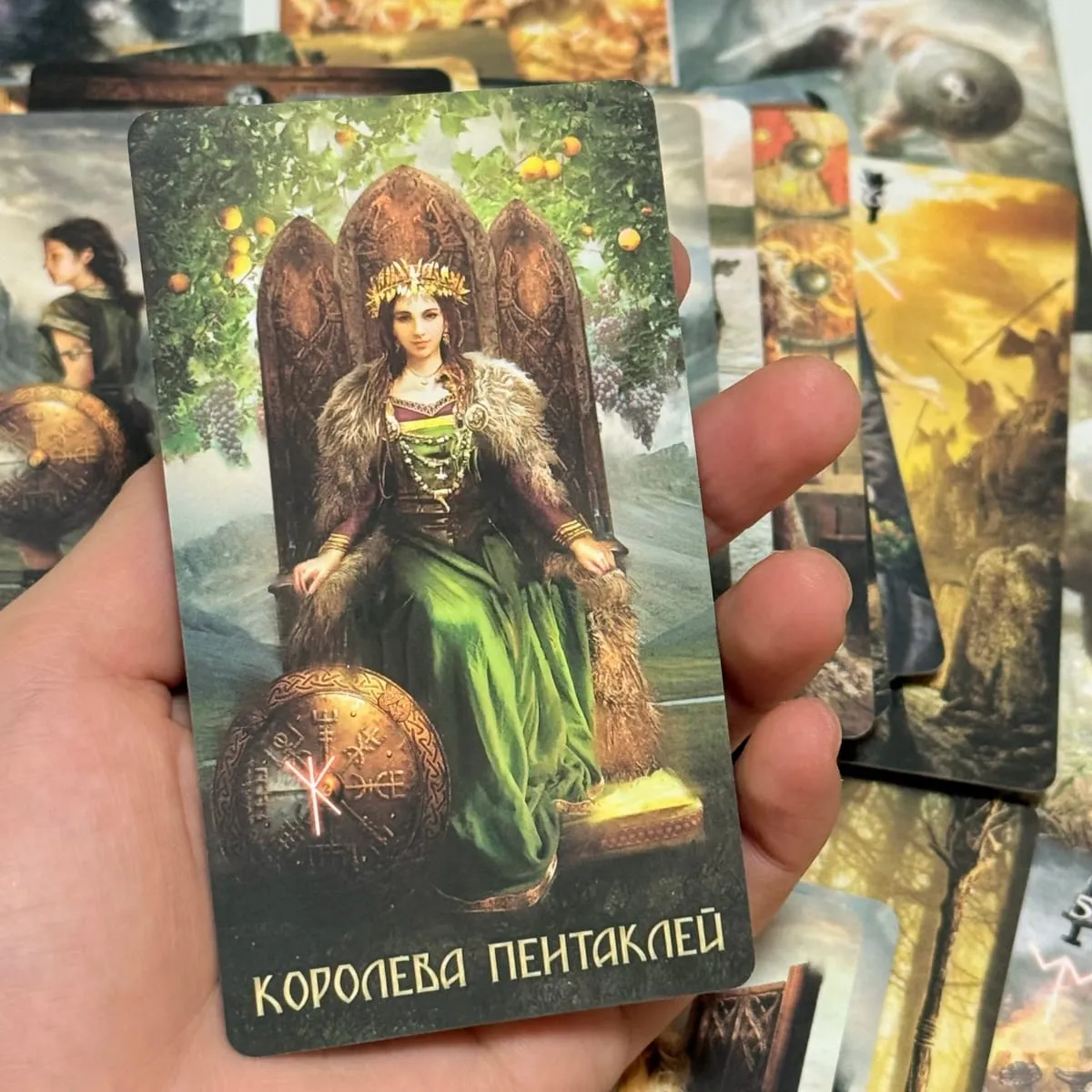 Runic Tarot Cards Russian Version 80 Cards Board Game — image 3