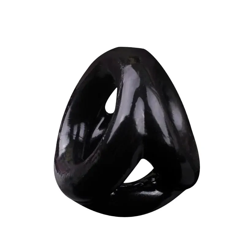 Mannelijke Penis Sleeve Dual Cock Ringen Vertraging Ejaculatie Nozzle Penis Ringen Uitbreiding Herbruikbare Cockring Speeltjes voor Mannen Volwassenen