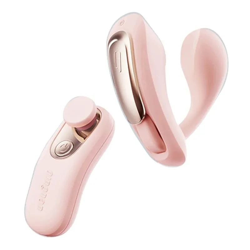 Wear vibrator telescopic G-spot clitoral stimulator Wireless control couple flirting Woman sex toys U-vibrator G-spot Sex shops